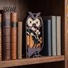 Artistic Owl Ornaments for Entrance Multi Layer Wooden Figurine, 3D Layered Crafts, Creative Wood Housewarming Gifts Friends Carving Animal