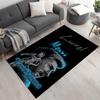 Messi Customize Your Name Carpet Perfect for Hallway Study room Entryway Bedrooms Anti-slip Rug Anime Office Decor