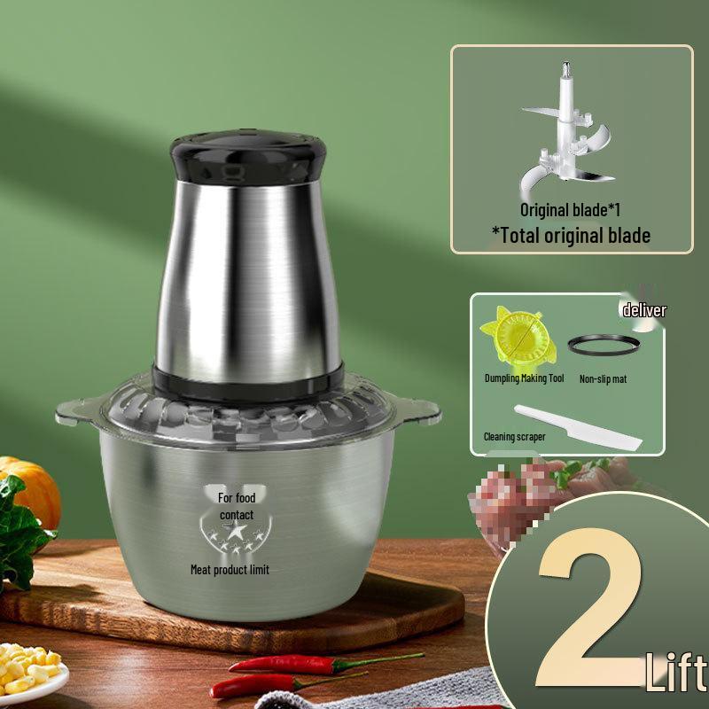 Multi-Function Stainless Steel Meat Grinder and Vegetable Chopper China Standard