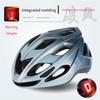 Adult Cycling Helmet with Rear LED Taillight, Adjustable Head Circumference Men Women Road Bike Safety Helmet for Outdoor Sports