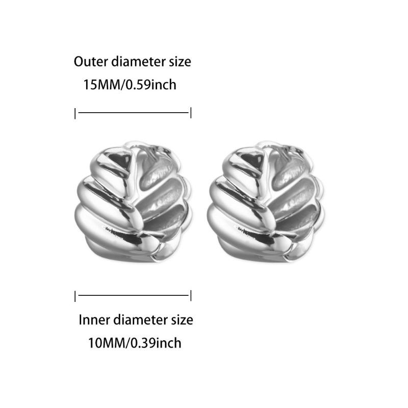 

Light luxury diamond-set double-layer zircon ear buckle earrings butterfly love high-end fashion versatile earrings