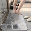 Antypoślizgowe maty łazienkowe Miękka wycieraczka do kabiny prysznicowej Chłonna mata podłogowa do toalety Dekoracja domu Kuchnia Łatwa do czyszczenia Mata podłogowa obok wanny