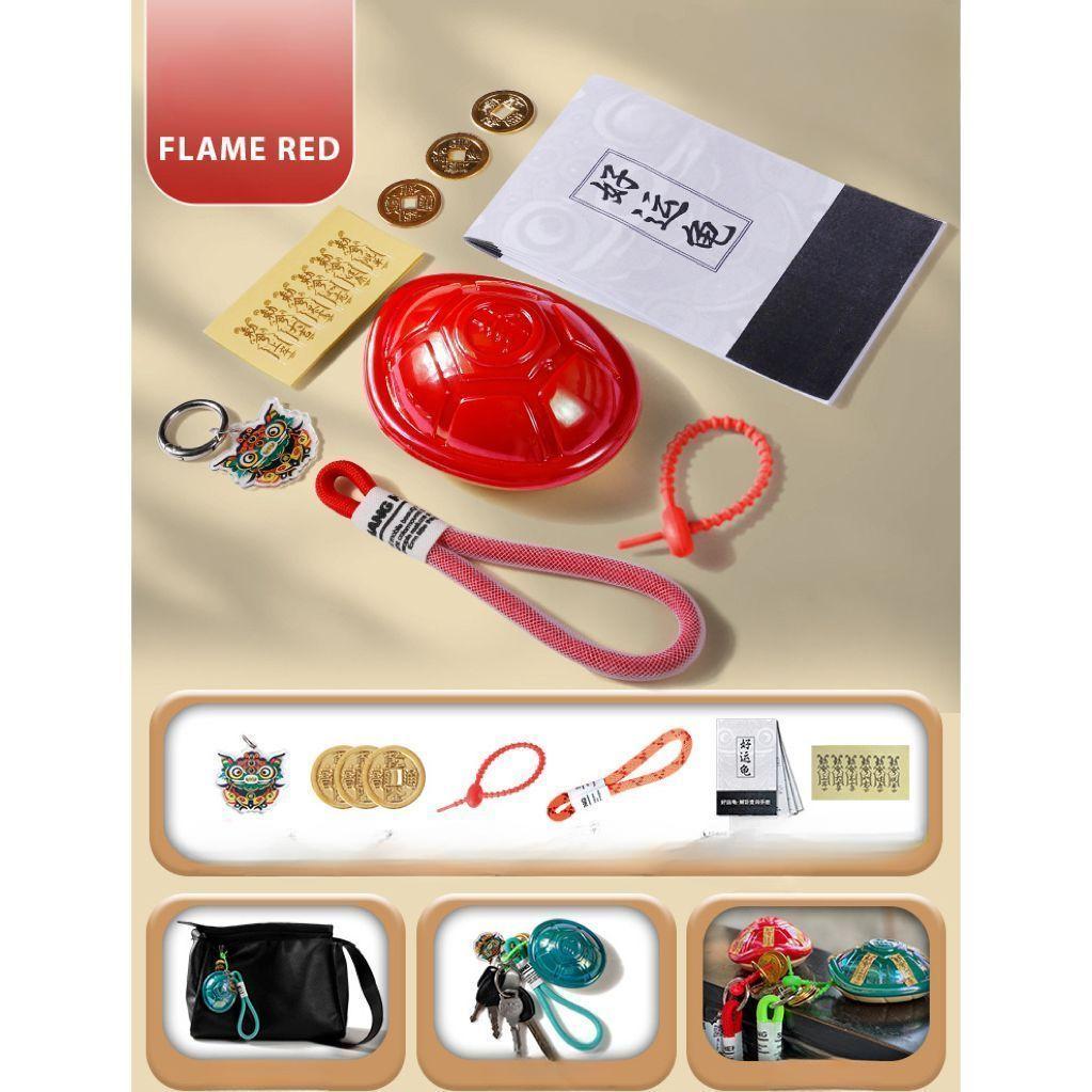 Money Turtle Good Luck Turtle Shell Fun Decompression Toy Desktop Decoration Bag Gift Creative Keychain Pendant