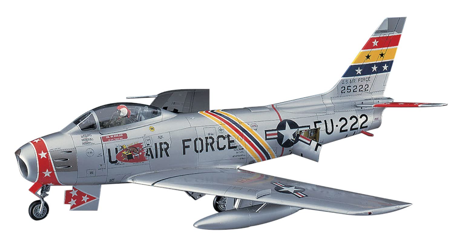 

Hasegawa Air Force Sabre ВВС Пластиковая модель PT13 1/48 США. F-86F-30 США