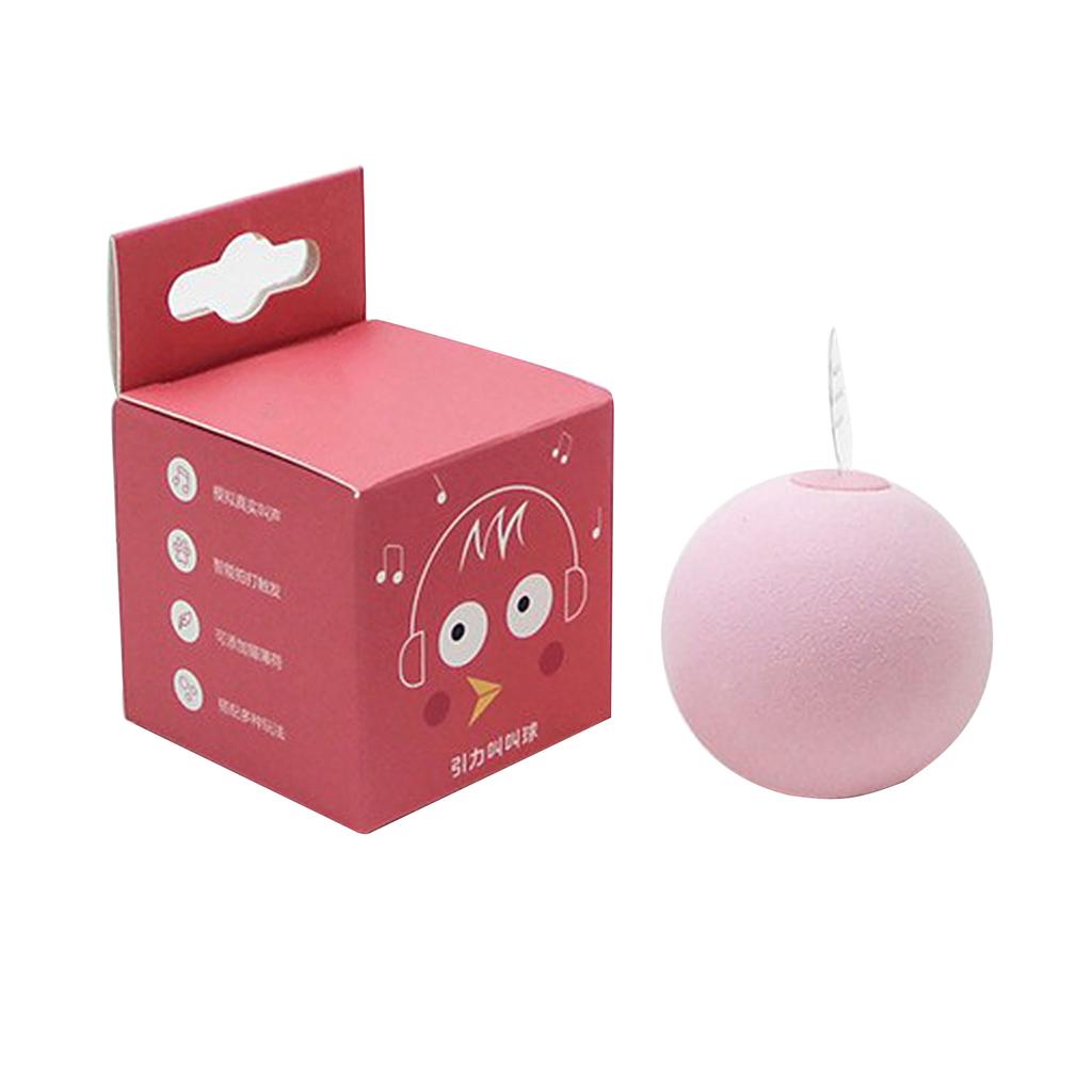 Cat Ball Toy Interactive Funny Touch Induction Bite Resistance Teeth Grinding Animal Sounds Cat