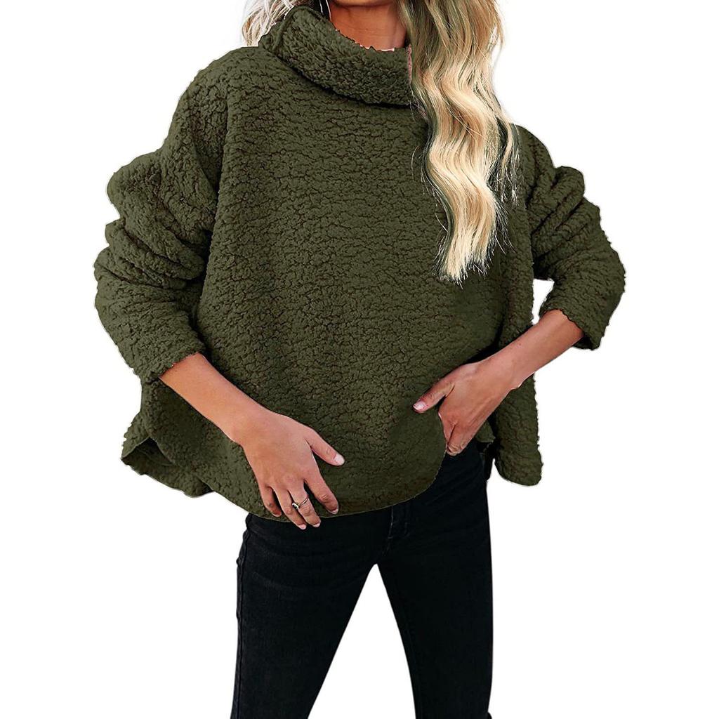 2023 frauen Neue Woll Pullover Herbst und Winter Lose Top Mantel Frauen