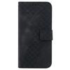 For iPhone 17 Pro Max Stand Case 7-Shaped Pattern Imprint Leather Phone Cover with Strap
