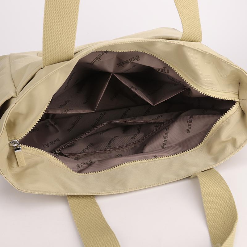 Dámská taška tote s velkou kapacitou Venkovní nylonová taška přes rameno Taška pro matku středního věku Multifunkční taška crossbody pro dojíždění