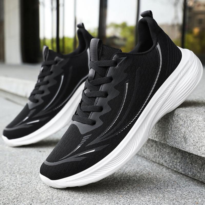 

Спортивная обувь модная и универсальная, дышащая сетчатая обувь, удобные одинарные туфли, мягкая подошва и неутомимая обувь для бега 44