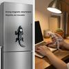 3D Geprinte Crested Gecko Figuur met Beweegbare Gewrichten Hagedis Koelkastmagneet Bureauornament Woonkantoor Decoratie voor Reptielenliefhebbers