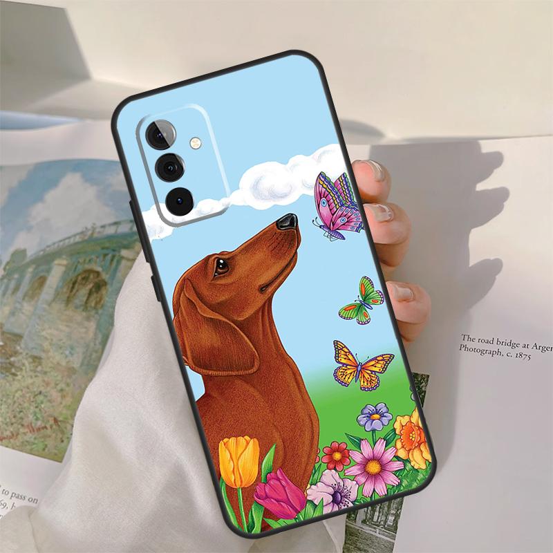 

Dachshund Dog Animal Case For Samsung Galaxy A55 A35 A15 A32 A12 A22 A52 A06 A54 A34 A14 A56 A36 A26 A16 A13 A53 Samsung A35