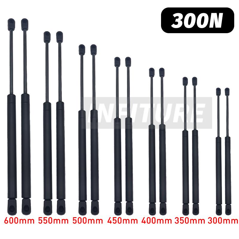 2 pièces 300N 300-600mm Vérins à Gaz pour Voiture Amortisseurs à Ressort Supports de Levage Fenêtres de Camping-car Amortisseur de Stockage Meuble TV Fenêtre Arrière de Camping-car Couvercle de Lit