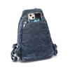 Vintage Denim Bag Multi-functional Chest Bag Women Backpack