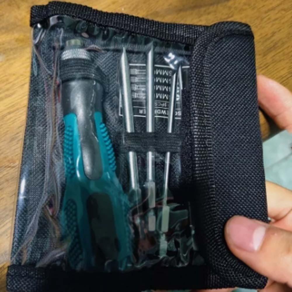 Magnetic Tip Screwdriver Set Knock-Through Handle Flat-head Screwdriver  Appliances Repair
