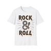 Rock'n'Roll Guitar Tee, Unisex Softstyle T-Shirt, Music Lover Top, Rocker Shirt