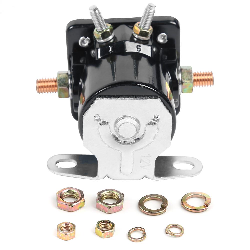 SW-3 12V DC Heavy Duty Car Truck Starter Solenoid Relay SW3 4 Terminals for Ford