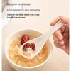 Creamy Yellow Ceramic Soup Spoons Set