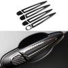 Carbon Fiber Car Door Handle Anti-collision Strip Auto Accessories For BMW F30 F20 F34 F46 F32 X1 E84 X3 F25 X4 F26 X5 E70