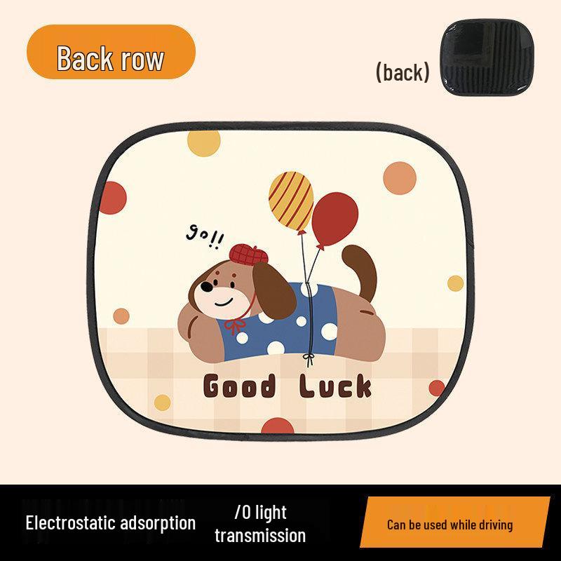 

Car Window Sunshade: Heat Insulation & UV Protection Electrostatic Sticker