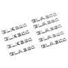 3D Black Letters Car Trunk GLA GLK 200 220 250 280 300 320 350 Logo Emblem Badge Sticker Auto Accessories