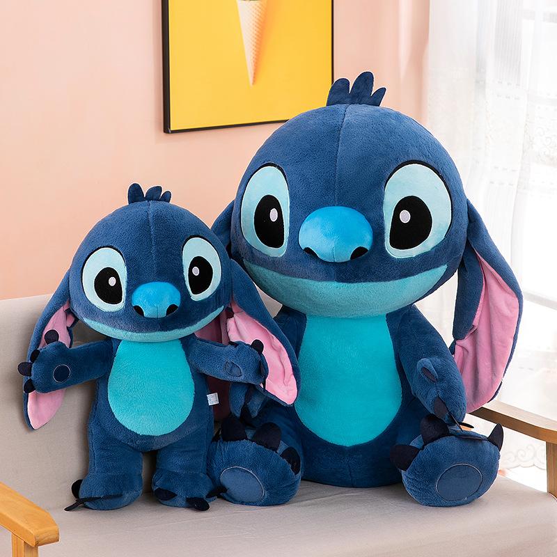 Disney Stitch Plush Toy Anime Lilo & Stitch Stuffed Toys Kawaii Cartoon Cute Pillow Doll Toys Kids Birthday Gift