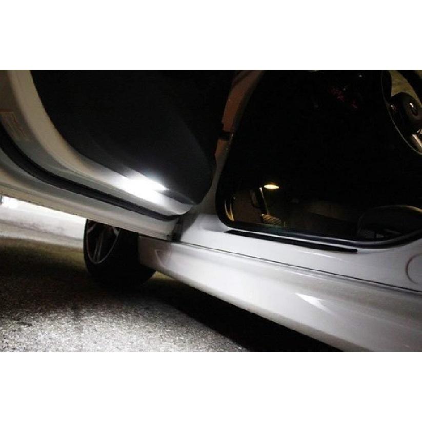 White 50mm Full LED Door Courtesy Footwell Lights For BMW 1 3 4 Series G20 G22