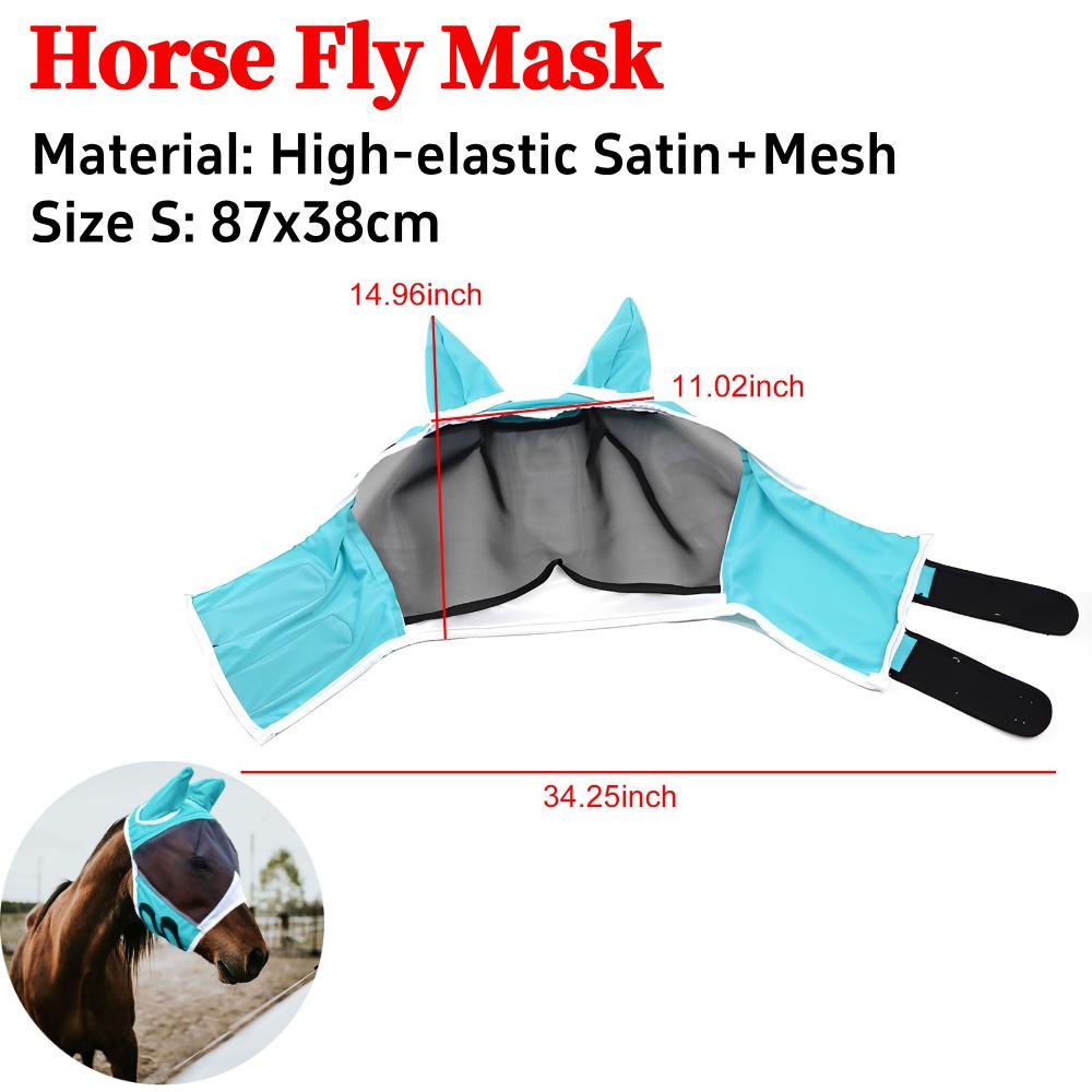 Ponytail Protective Cover Prevent Flies Mosquito Bites Tail Storage Horses Durable Polyester Beauty Bag Horse Grooming Supplies