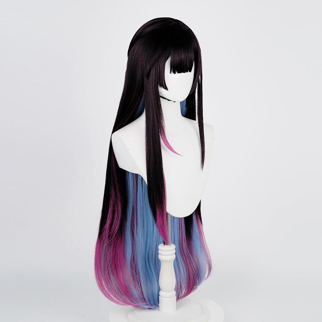 Sirens Honkai Star Rail Wig, Cosplay Costume Wig, High Temperature Resistant, School Festival Wig, with Net (Sirens)
