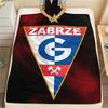 1 ks ZABRZE G Potisk Flanelová deka, Vysoká kvalita, Pohodlná pro všechna roční období, Domácí dekorace, Teplo a pohodlí, Perfektní pro vánoční dárky254
