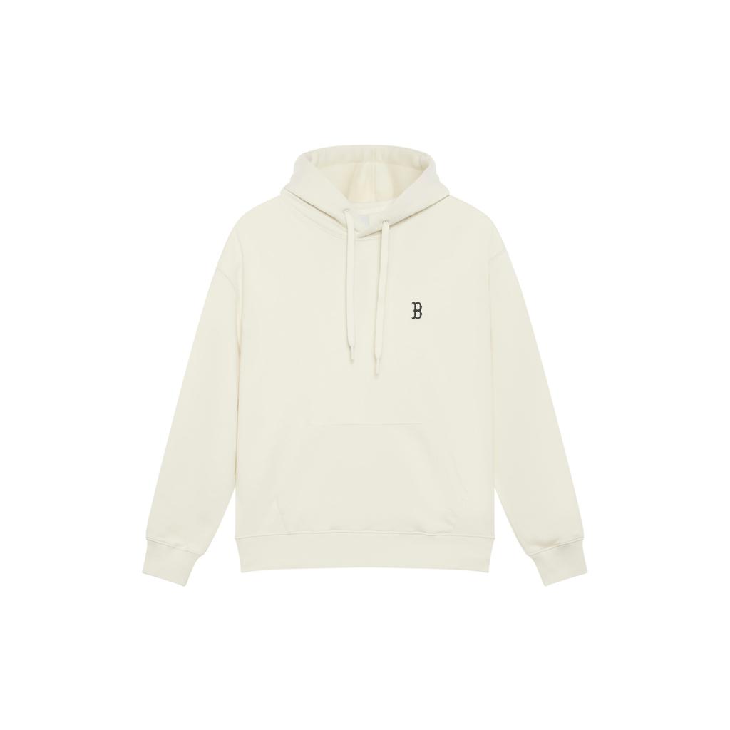 New MLB Boston Red Sox Basic Collection 24FW Pre Fall Hoodie Unisex Cream 3AHDB0144-43CRD