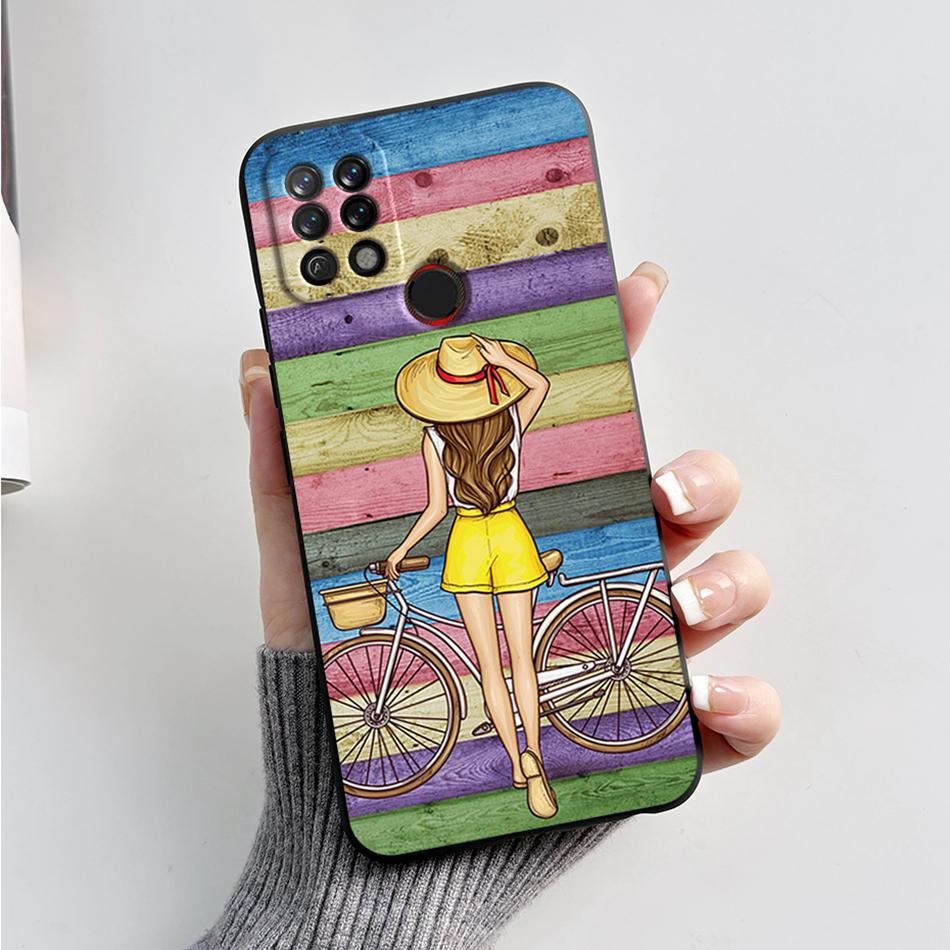 For Tecno Pova Case LD7 LD7j Fashion Marble Cover Matte Phone Case For Tecno Pova Soft Silicone Fundas 6.8'' Back Cover Bumper