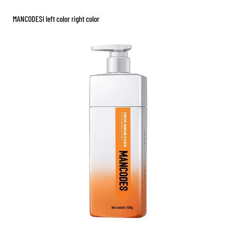 Linkes Gesicht Rechte Farbe Herren Schwefel Antibakterielles Duschgel