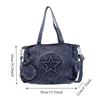 Denim Messenger Bags Vintage Gothic Handbag Casual Women Tote Bags  Daily