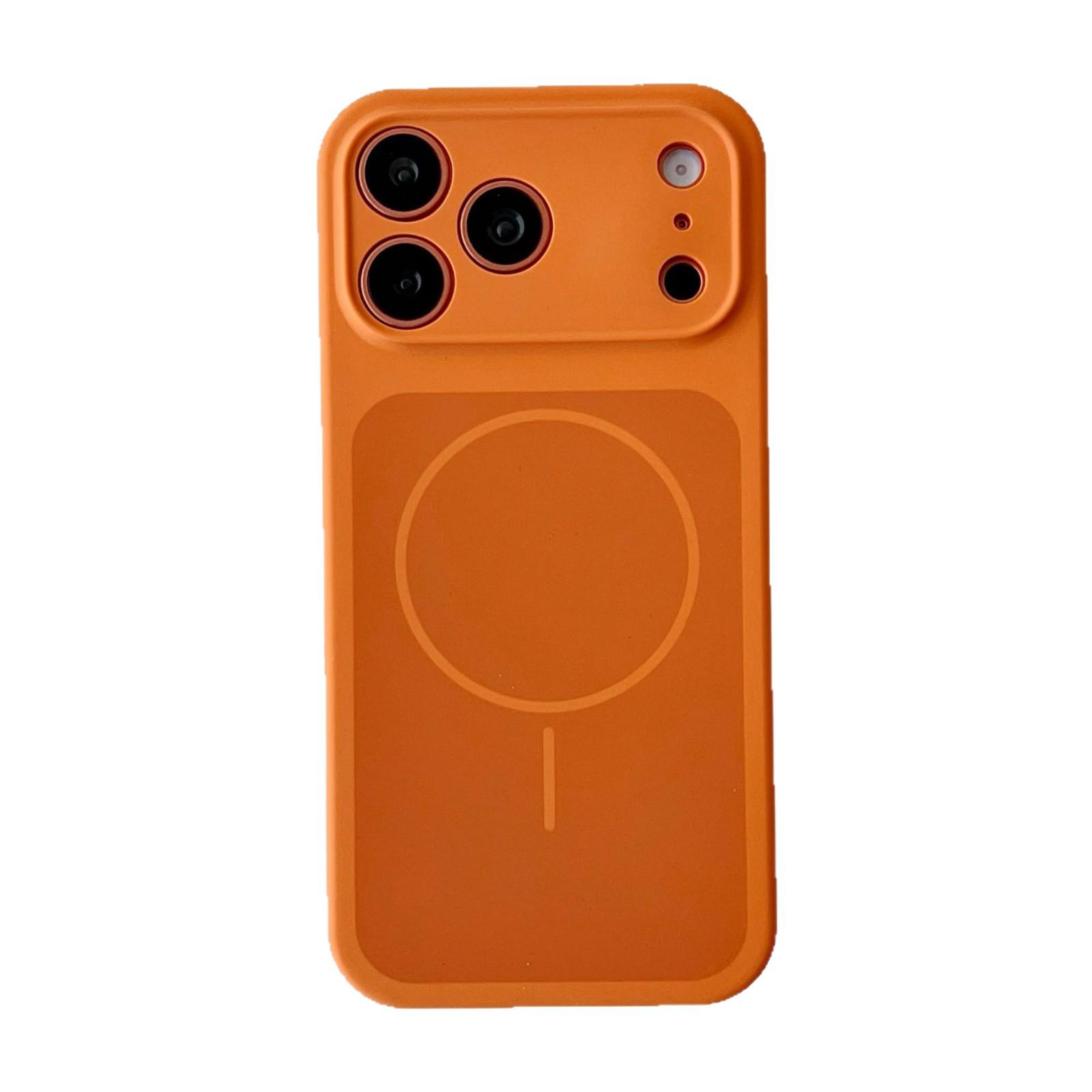

iPhone 17 Pro Max Dual-Color Silicone Magnetic Case - Anti-Drop Protective Cover iPhone 17 Air