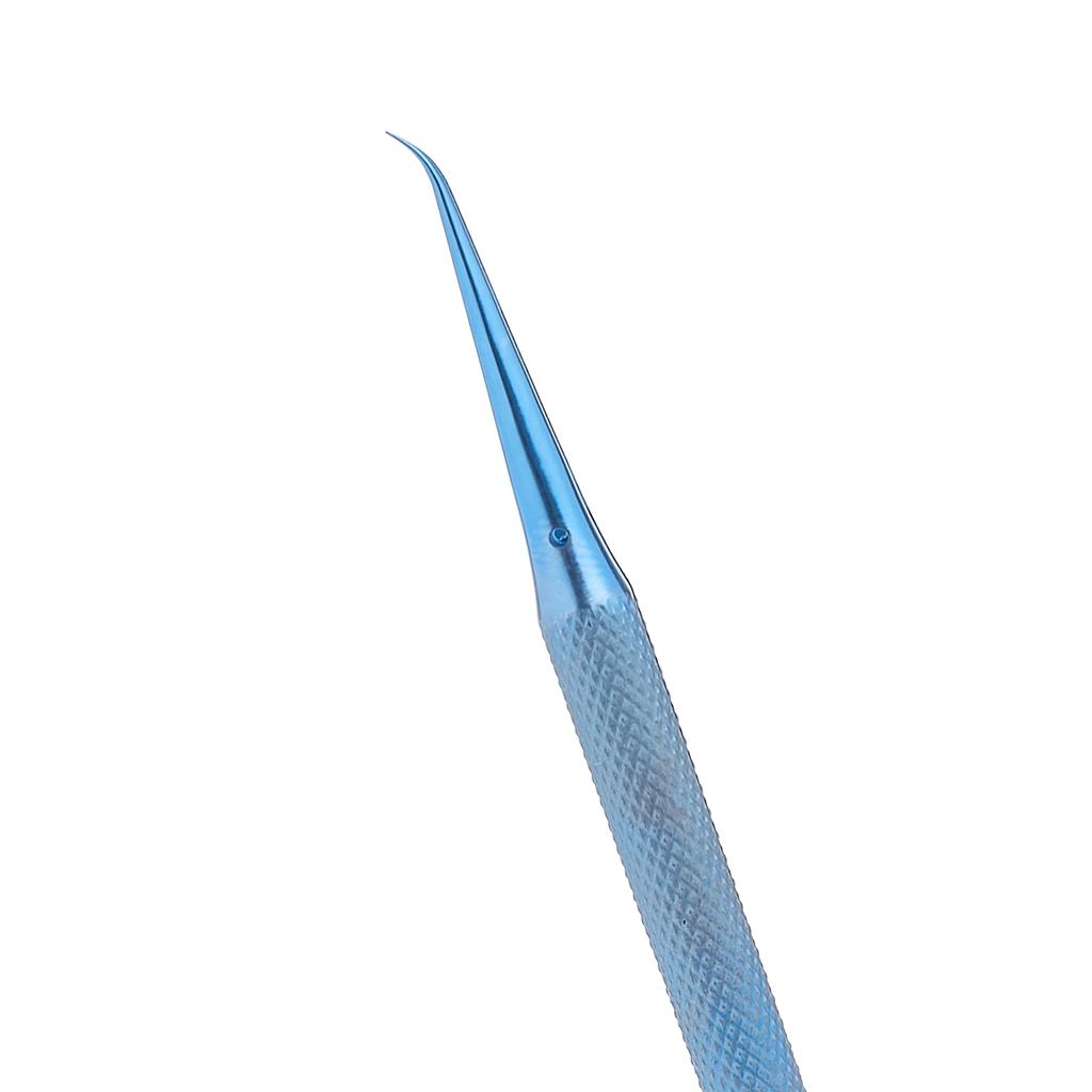 Techrebal 11A Titanium Precision Curved Tweezers