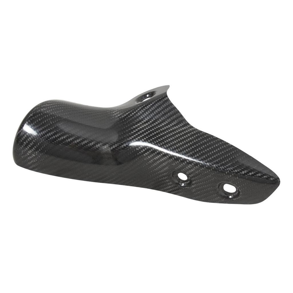 Qianjiang Sai 600 Carbon Fiber Exhaust Heat Shield Cover - Protective Accessory