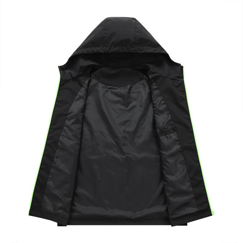 New Autumn and Winter Outdoor Mountaineering High-end Windproof Waterproof Men's Jacket Single-layer Jacket Men's