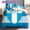 Malmö FF  Pattern Bedding Quilt Set Quilt Cover Pillowcase Home Decoration Birthday Gift (1 * duvet cover + 2 * pillowcase, without core)