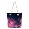 Starry Sky Print Thick Rope Single-shoulder Beach Bag 7229 CLE