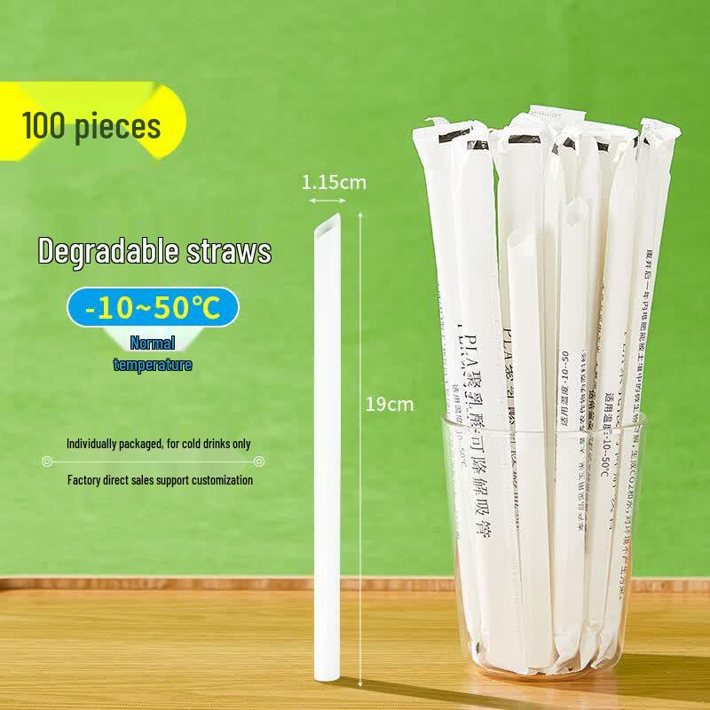 Disposable Bubble Tea Straws
