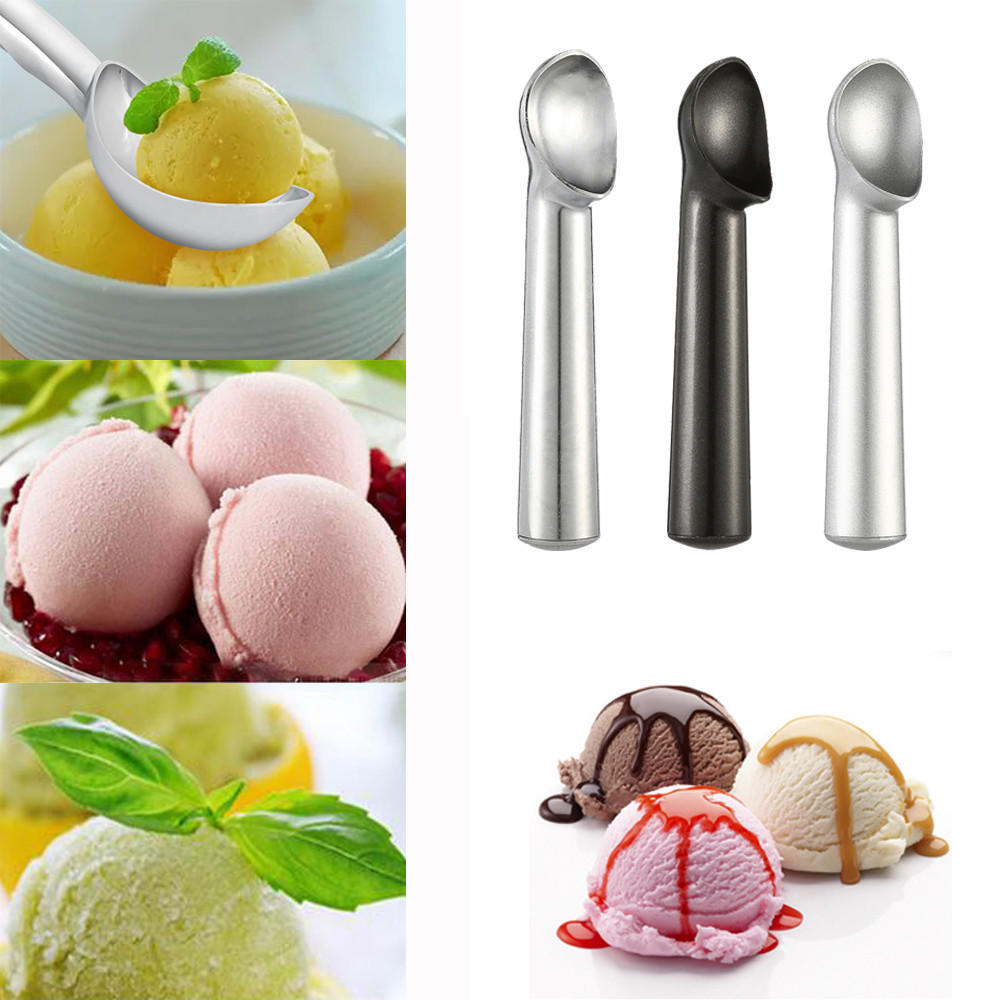Antihaftbeschichteter 5-cm-Metalllöffel als Eislöffel, Küchenwerkzeug