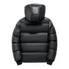 Black and Gold Cotton-padded Clothes Men's Winter Thickened Warm Windproof Cotton-padded Clothes Couple Hooded Versatile Casual Padded Jacket