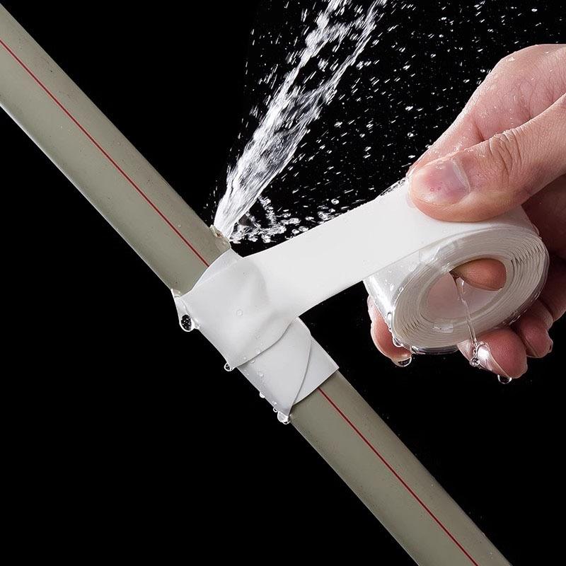 Nastro Impermeabile Autoadesivo Con Elevata Resistenza Alla Pressione E Forte Sigillatura Contro Perdite E Acqua Riparazione Nero Rosso Bianco