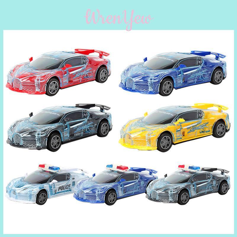 Inertial Toy Police Car With Light And Music For Boys