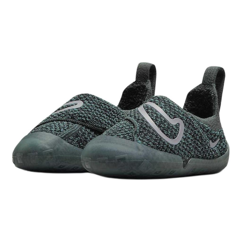 Nike Swoosh 1 TD Vintage Green Baby Sneakers Bicoastal Black Cement-Grey FB3244-300
