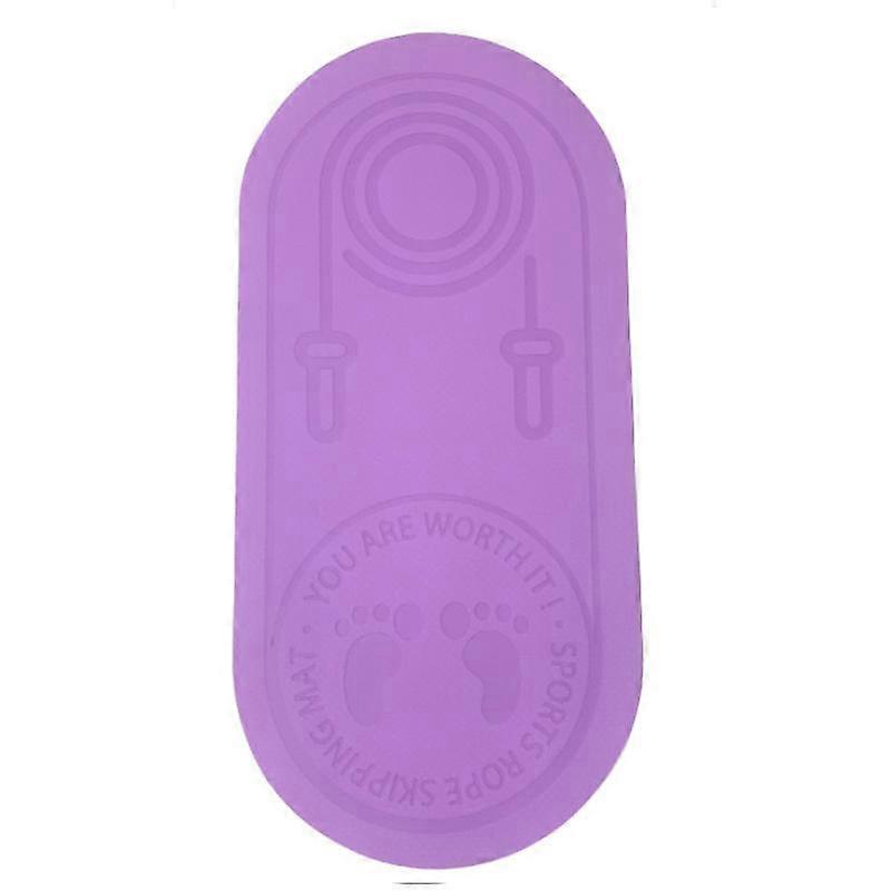 Yoga Mats Non Slip Mat Rope Skipping Pad Sound Insulation Cushion Home Rug Less