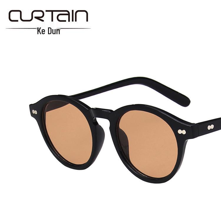 2021 Retro Round Frame Sunglasses: Trendy Ocean Lens for Men & Women
