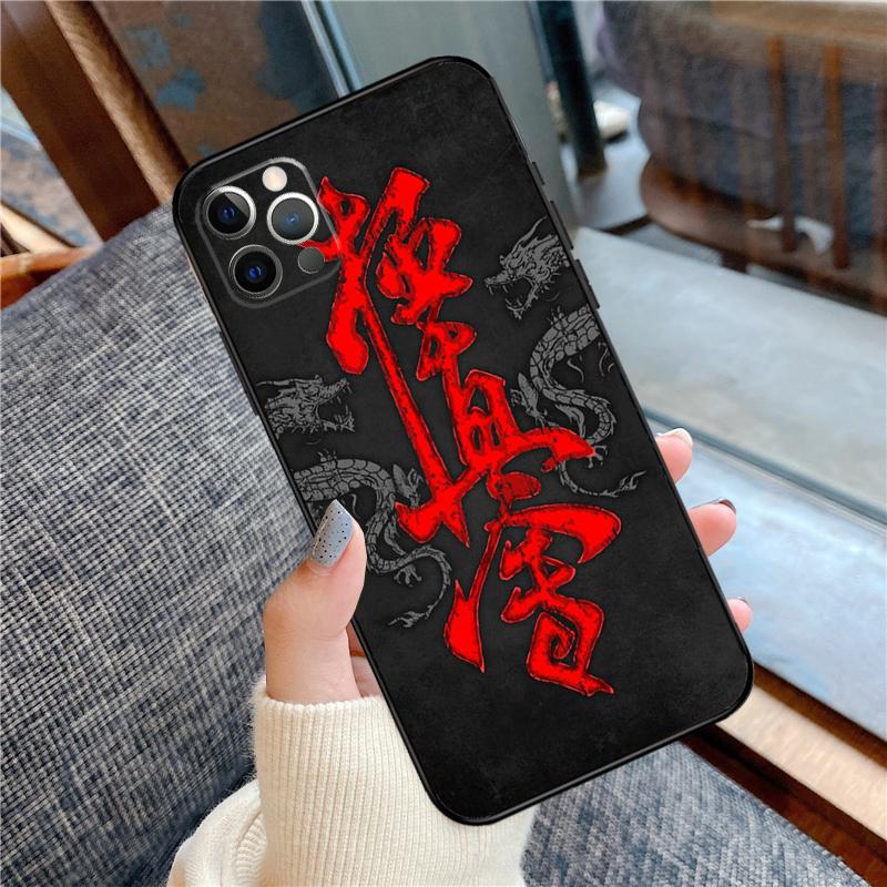 Oyama Kyokushin Karate Case For iPhone 14 12 11 15 16 Pro Max Phone Cover on iPhone 13 12 Mini X XR XS Plus Cover