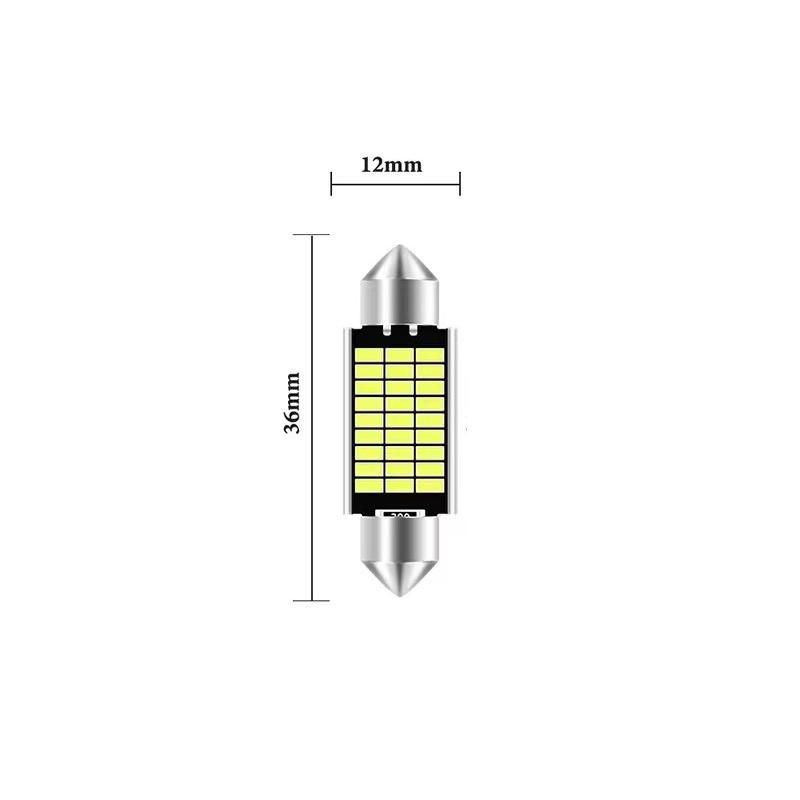 5/10 Stück Auto LED C5w/C10w Front- und Rückseiten-Leselichtbirne Doppelkontakt Superhell Dekodiert Kennzeichen-/Instrumentenlicht