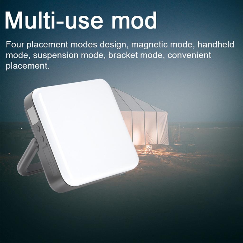 Multifunctional Camping Light LED Outdoor Large capacity Night Emergency Lights Dual Charging and Four Light Modes